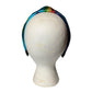 Rita Rainbow metallic  lamé headband