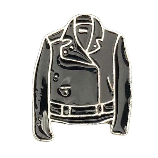 Leather Jacket Enamel Pin
